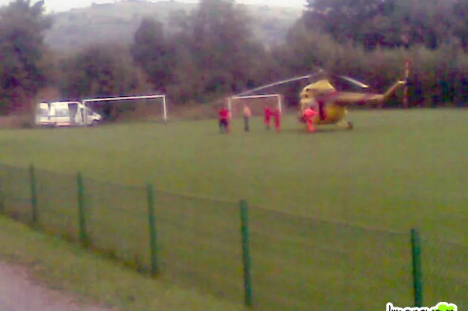 Ciągnik przjechał rolnika - zdjęcie 3