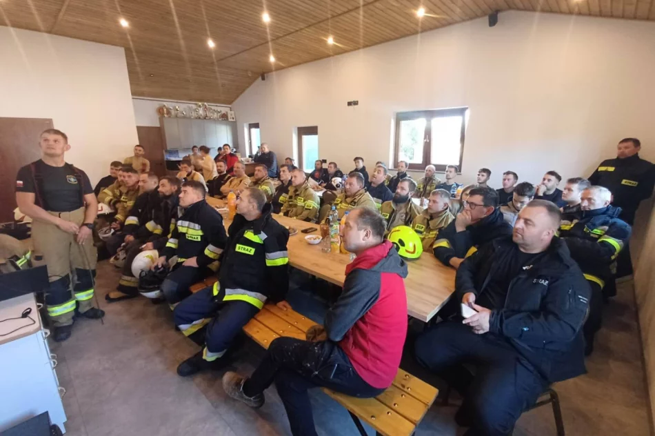 Ćwiczenia OSP: techniki stabilizacji wykopów i zasypów ziemnych - zdjęcie 14