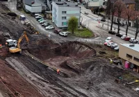 Trwają prace przy budowie przejścia podziemnego - zdjęcie główne
