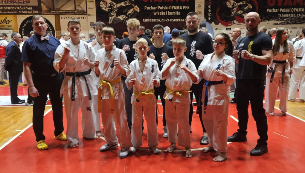 4 medale na Pucharze Polski Oyama PFK w Tarnobrzegu dla zawodników Limanowskiego Klubu Kyokushin Karate