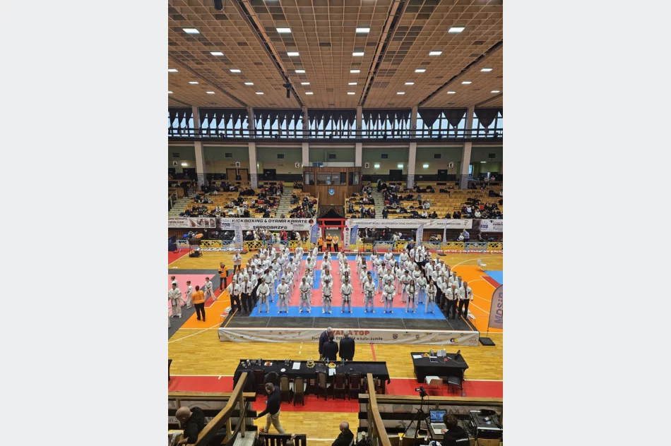 4 medale na Pucharze Polski Oyama PFK w Tarnobrzegu dla zawodników Limanowskiego Klubu Kyokushin Karate - zdjęcie 3