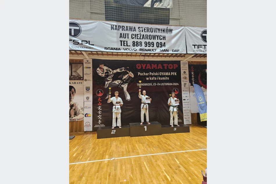 4 medale na Pucharze Polski Oyama PFK w Tarnobrzegu dla zawodników Limanowskiego Klubu Kyokushin Karate - zdjęcie 6
