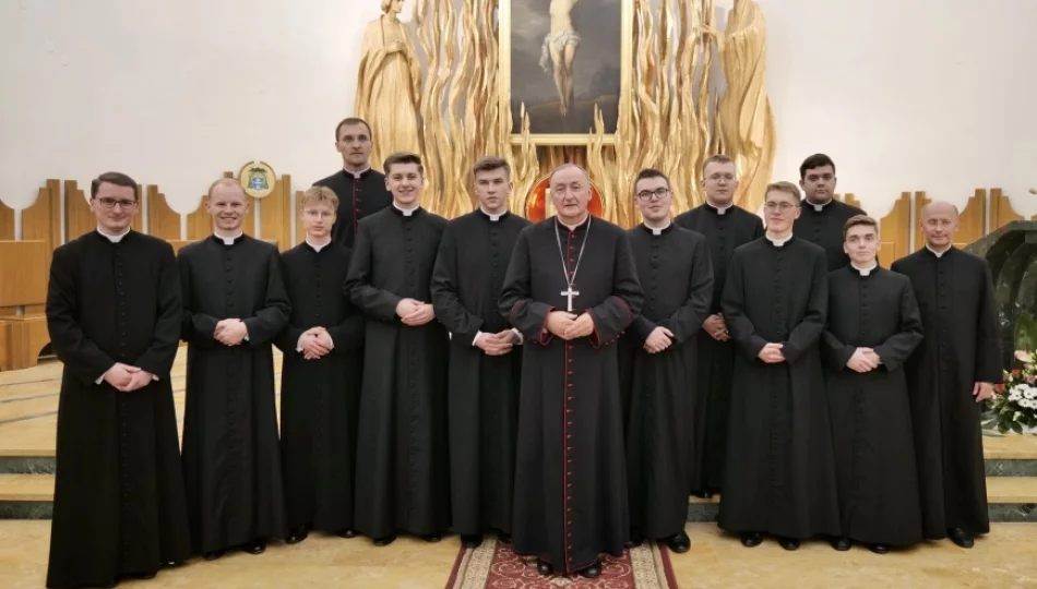 Obrzęd obłóczyn alumnów w tarnowskim seminarium - zdjęcie 1