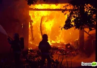 Zasłabła przy pożarze - zdjęcie główne