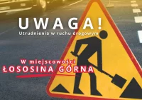Utrudnienia w ruchu drogowym w Łososinie Górnej 2.12 - zdjęcie główne