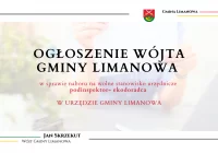 Wolne stanowisko urzędnicze podinspektor- ekodoradca w Urzędzie Gminy Limanowa - zdjęcie główne