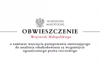 Ogłoszenie Wojewody Małopolskiego o wszczęciu dot. wygaśnięcia służebności - zdjęcie główne
