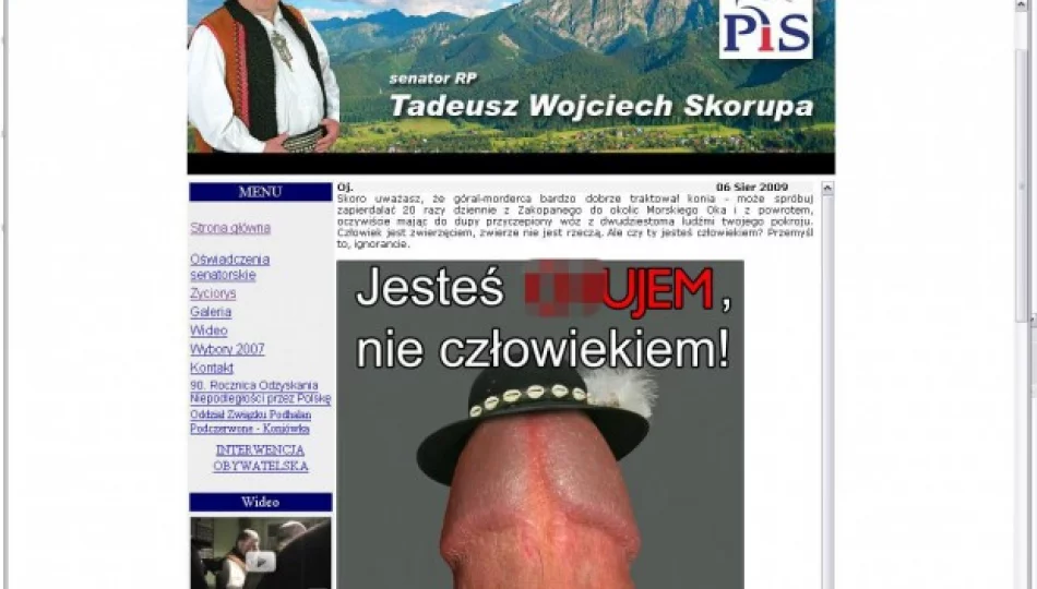 Tadeusz Skorupa 'zaatakowany' przez hakerów - zdjęcie 1