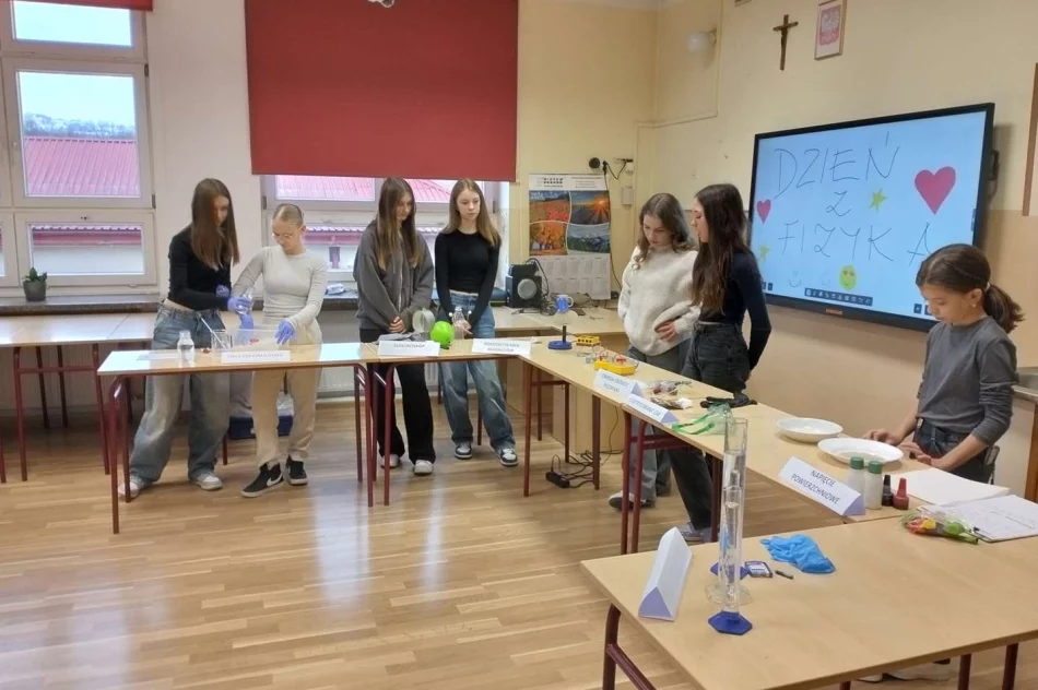 Dzień z Fizyką w SP nr 2 w Limanowej - zdjęcie 9