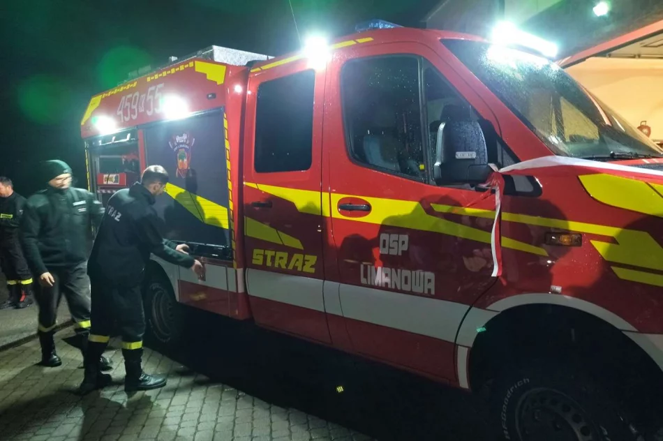 Zakup nowego samochodu dla Ochotniczej Straży Pożarnej w Limanowej - zdjęcie 13