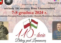 7-8 grudnia zapraszamy na obchody 110. rocznicy Bitwy Limanowskiej - zdjęcie główne