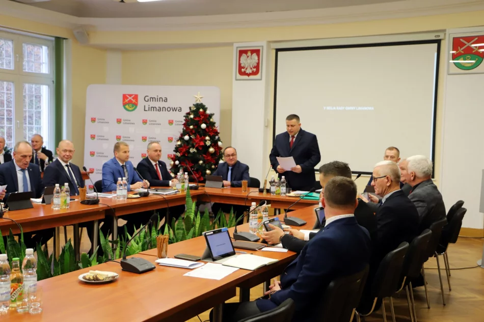 V sesja Rady Gminy Limanowa XI kadencji - zdjęcie 3