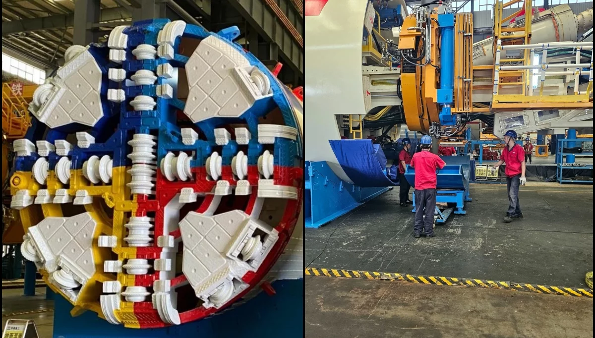 TBM (Tunnel Boring Machine)/fot.: PKP PLK S.A.