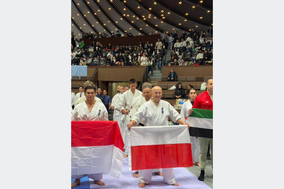 Karatecy ARS Limanowa walczyli w Tokio – Arkadiusz Sukiennik srebrnym medalistą Pucharu Świata Karate Kyokushin - zdjęcie 9
