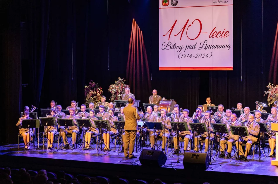 Koncert Orkiestry Reprezentacyjnej Straży Granicznej z okazji 110. rocznicy Bitwy Limanowskiej - zdjęcie 7
