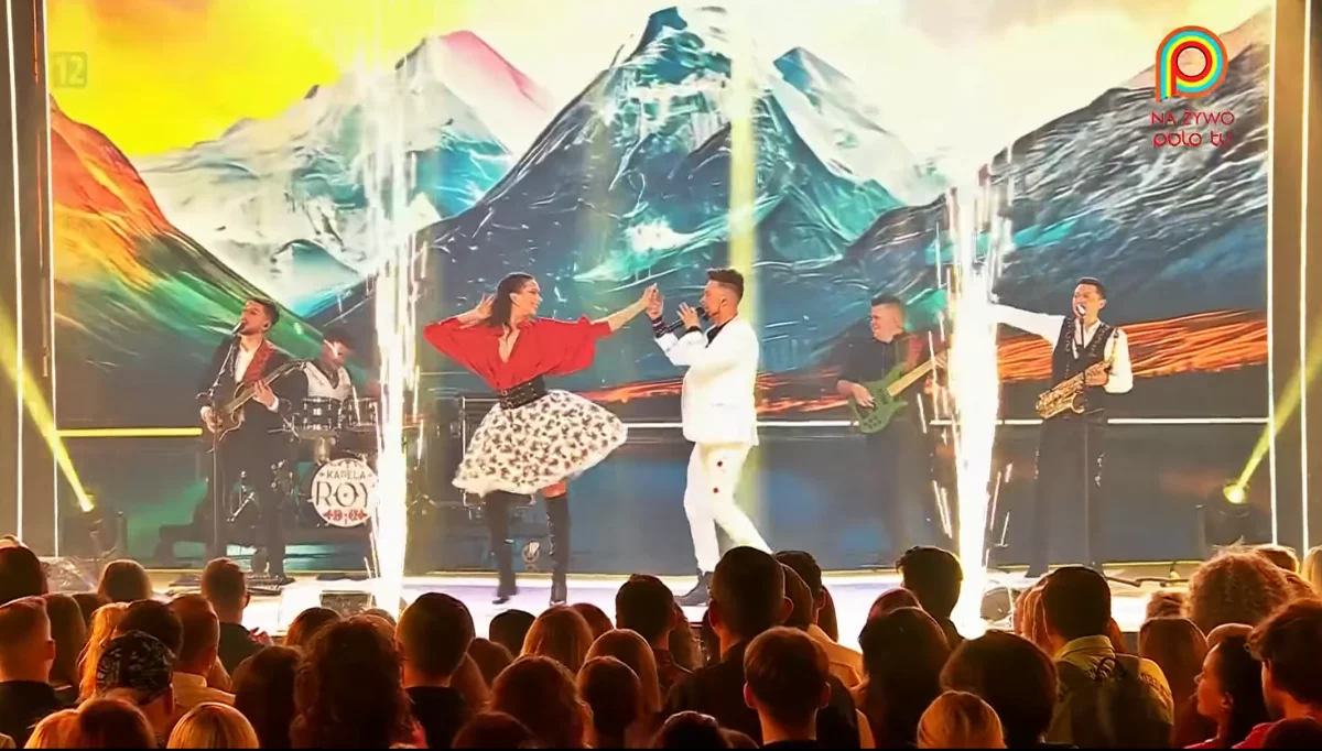 Finał Disco Star z Kapelą Roy/fot.: POLO TV - screeny