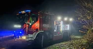 Samochód wypadł z jezdni i dachował - zdjęcie 2