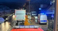 Zderzenie ciężarówki z osobówką - zdjęcie 3