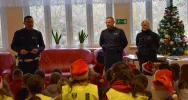 Mikołaj, policjanci i uczniowie kontrolowali kierowców - zdjęcie 2