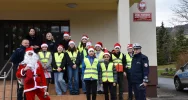 Mikołaj, policjanci i uczniowie kontrolowali kierowców - zdjęcie 5
