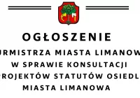 Konsultacje projektów Statutów Osiedli Miasta Limanowa - zdjęcie główne