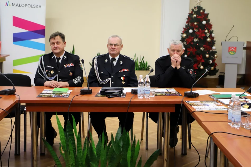 Uroczyste przekazanie pomp 8 jednostkom OSP z gminy Limanowa - zdjęcie 14