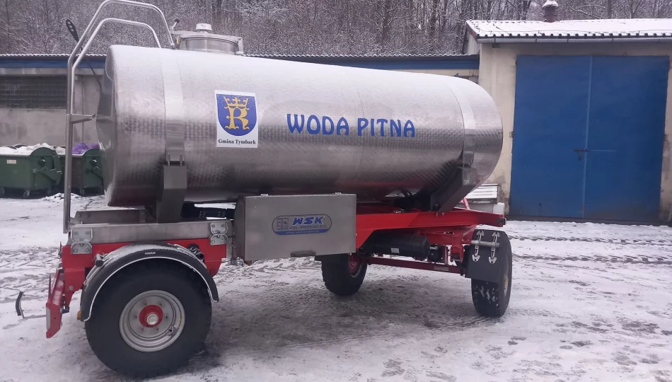 Nowa cysterna do transportu wody pitnej - zdjęcie 1