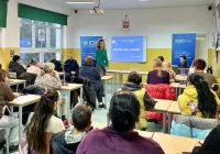 Spotkanie edukacyjne dla uchodźców  - zdjęcie główne