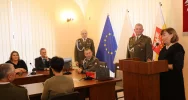 Uroczyste przekazanie obowiązków Dowódcy 114 batalionu lekkiej piechoty w Limanowej - zdjęcie 4