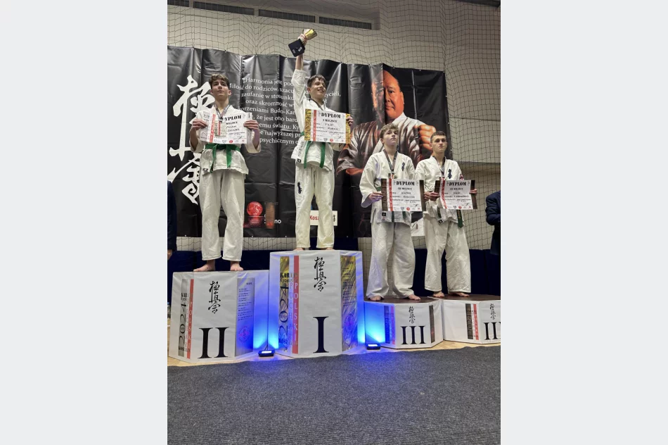 Trzy medale karateków ARS Limanowa – JONIEC Team Pucharu Polski Karate Kyokuhin - zdjęcie 2