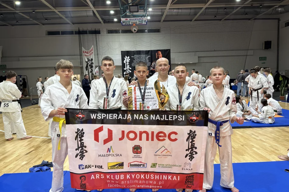 Trzy medale karateków ARS Limanowa – JONIEC Team Pucharu Polski Karate Kyokuhin - zdjęcie 5