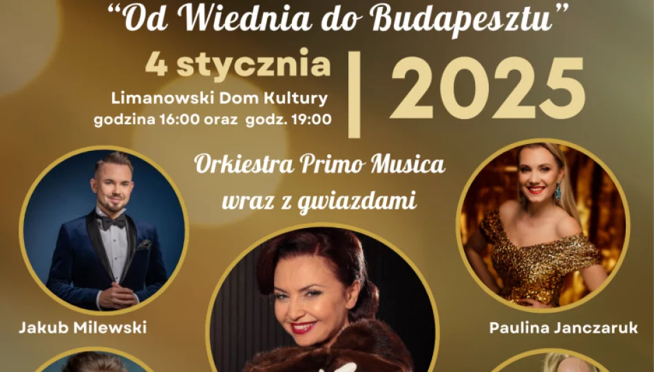 Burmistrz Miasta Limanowa Jolanta Juszkiewicz zaprasza na Koncert Noworoczny! - zdjęcie 1