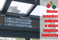 Komunikacja miejska w okresie świąteczno-noworocznym - zdjęcie główne