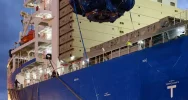 Maszyna TBM do tunelu Limanowa – Klęczany już w transporcie - zdjęcie 3