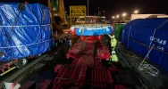 Maszyna TBM do tunelu Limanowa – Klęczany już w transporcie - zdjęcie 4