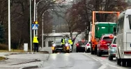Potrącenie na przejściu i korki w całym mieście - zdjęcie 3