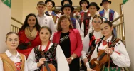 Hej kolęda! kolędnicy ze szkół średnich w Urzędzie Miasta Limanowa - zdjęcie 3