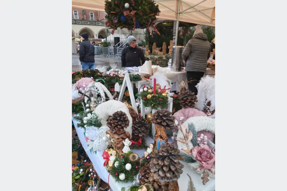 Limanowscy kupcy i artyści na krakowskim jarmarku  - zdjęcie 4