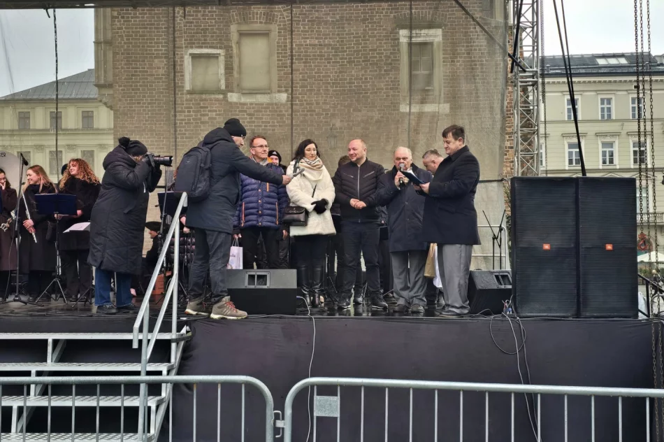 Limanowscy kupcy i artyści na krakowskim jarmarku  - zdjęcie 8