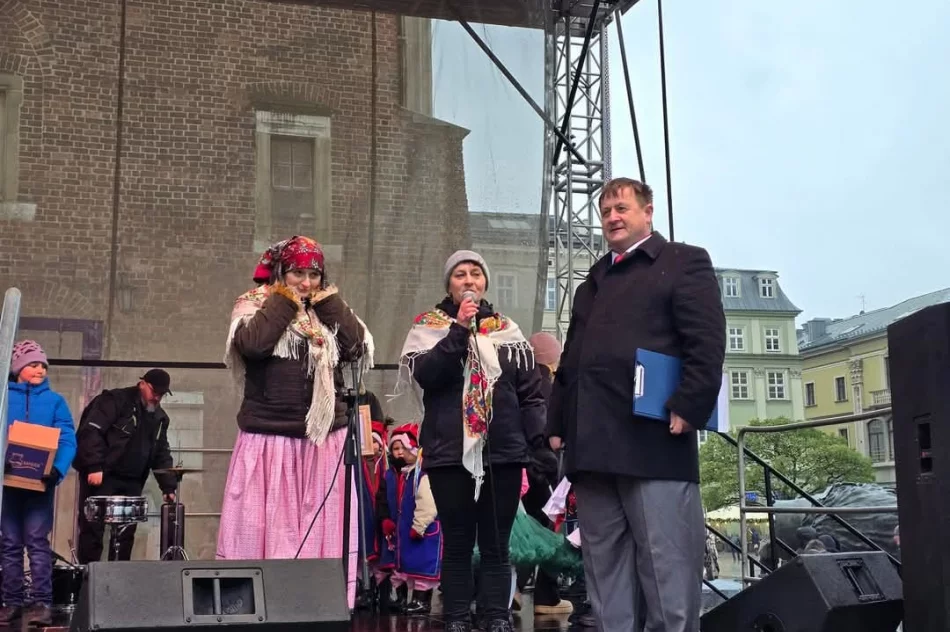 Limanowscy kupcy i artyści na krakowskim jarmarku  - zdjęcie 9