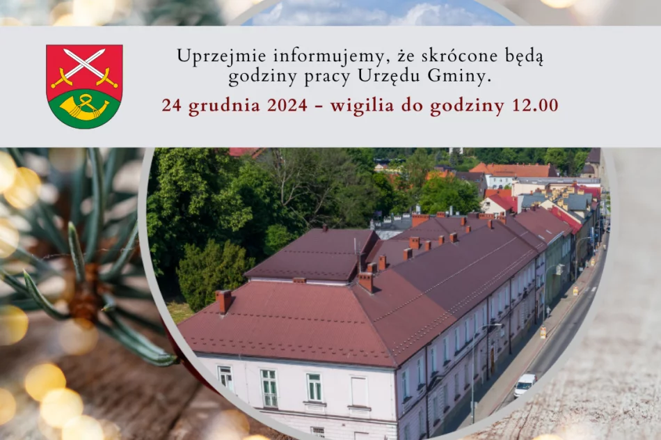 W Wigilię Urząd Gminy Limanowa czynny do 12.00 - zdjęcie 2