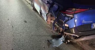 Zasnął za kierownicą i spowodował kolizję - zdjęcie 2