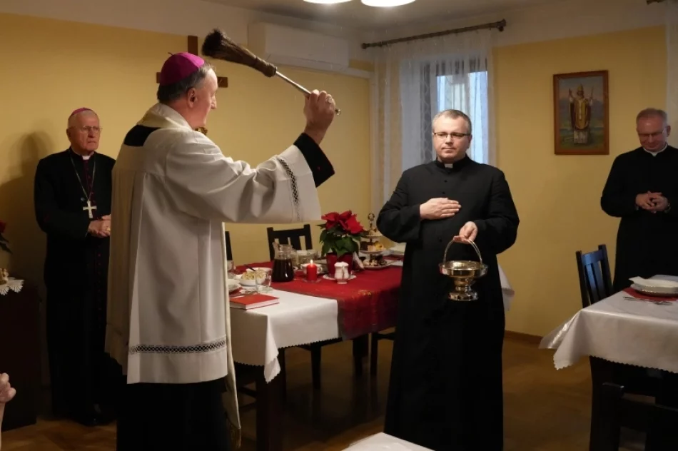 ​Spotkanie wigilijne bpa Andrzeja Jeża z księżmi emerytami - zdjęcie 4