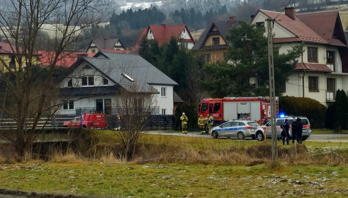Poszukiwania 29-latka z Łostówki/fot.: OSP Mszana Dolna