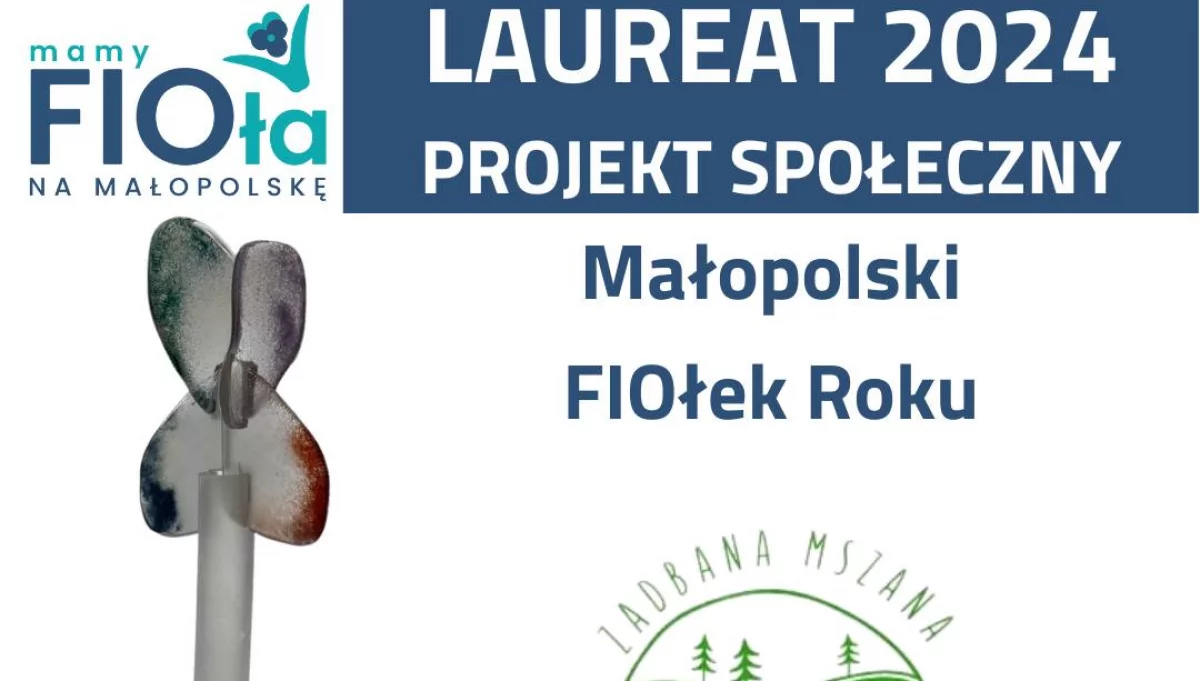 Stowarzyszenie „Zadbana Mszana” laureatem „Fiołka Roku” za projekt społeczny