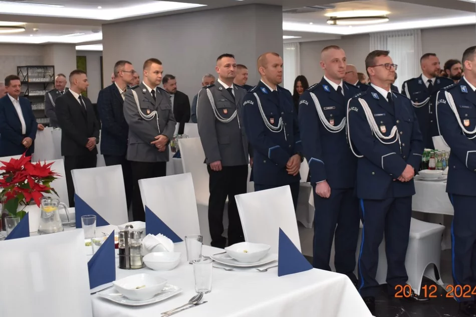 Spotkanie opłatkowe limanowskiej policji - zdjęcie 4