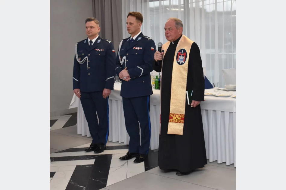 Spotkanie opłatkowe limanowskiej policji - zdjęcie 5