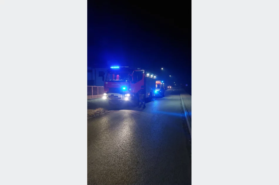Wybuch instalacji LPG samochodu – dwie osoby poszkodowane - zdjęcie 2