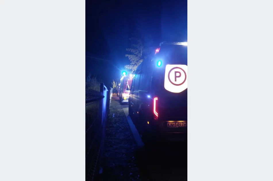 Wybuch instalacji LPG samochodu – dwie osoby poszkodowane - zdjęcie 4