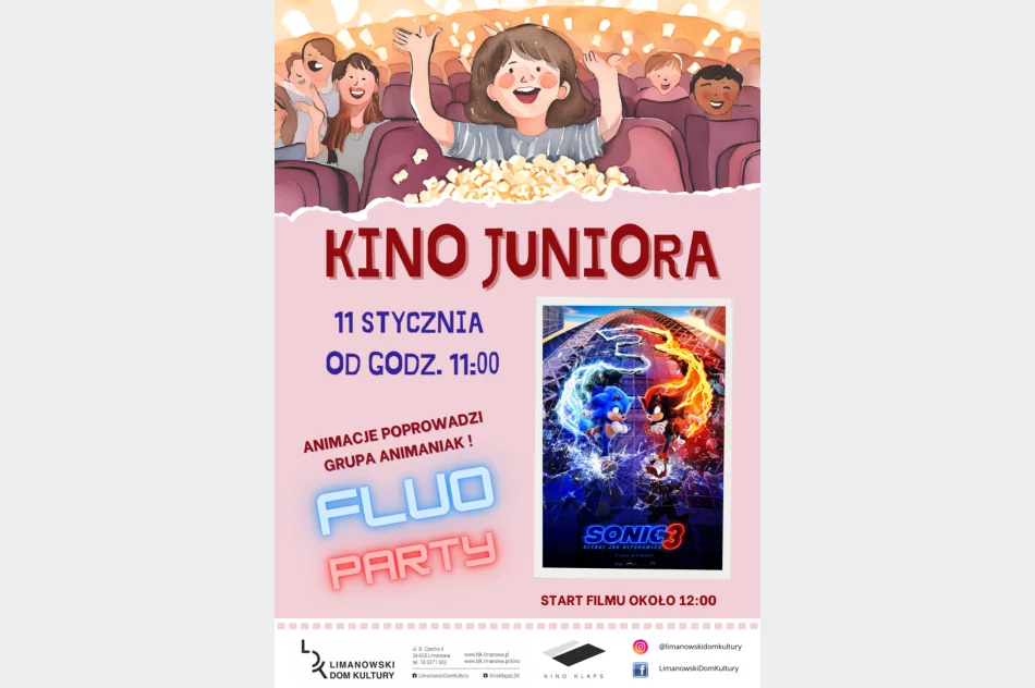 "Sonic 3. Szybki jak błyskawica" w styczniowym Kinie Juniora! - zdjęcie 2